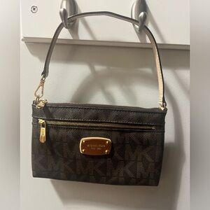 Michael Kors Wristlet in Brown